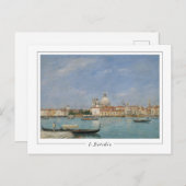 ユージェーンブダン#30-2 -ファインアートポストカード ポストカード (正面/裏面)