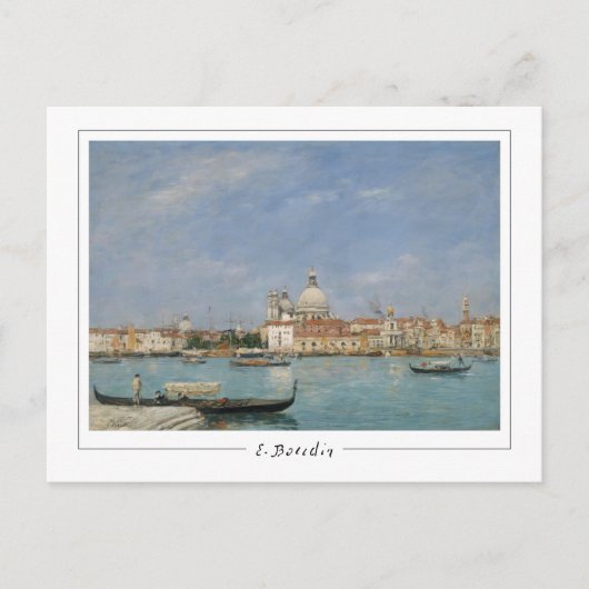 ユージェーンブダン#30-2 -ファインアートポストカード ポストカード (正面)