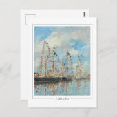 ユージェーンブダン#344 -ファインアートポストカード ポストカード (正面/裏面)