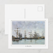 ユージェーンブダン#375-2 -ファインアートポストカード ポストカード (正面/裏面)