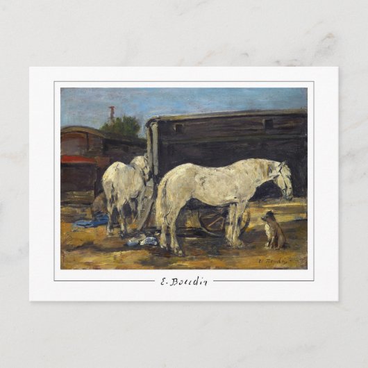 ユージェーンブダン#389-2 -ファインアートポストカード ポストカード (正面)