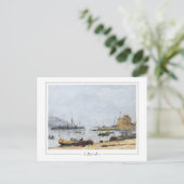 ユージェーンブダン#478-2 -ファインアートポストカード ポストカード (スタンド正面)