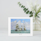 ユージェーンブダン#69-2 -ファインアートポストカード ポストカード (スタンド正面)