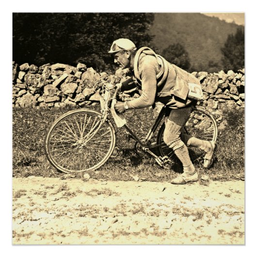 ユージーンクリストフTour de France 1922オービスク ポスター (正面)
