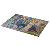 ユージーングラスアセット – 調和装飾パネル カッティングボード (角)