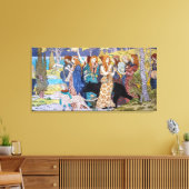 ユージーングラスアセット – 調和装飾パネル キャンバスプリント (インサイチュ (リビング))