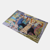 ユージーングラスアセット – 調和装飾パネル ドアマット (アングル)