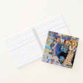 ユージーングラスアセット – 調和装飾パネル ノートブック (内部)