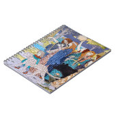 ユージーングラスアセット – 調和装飾パネル ノートブック (左側)