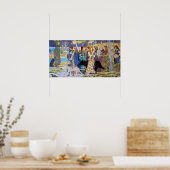 ユージーングラスアセット – 調和装飾パネル ポスター (キッチン)