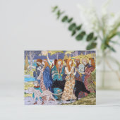 ユージーングラスアセット – 調和装飾パネル ポストカード (スタンド正面)