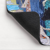 ユージーングラスアセット – 調和装飾パネル マウスパッド (コーナー)