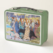 ユージーングラスアセット – 調和装飾パネル メタルランチボックス (裏面)