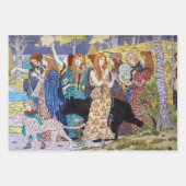 ユージーングラスアセット – 調和装飾パネル ラッピングペーパーシート (正面3)