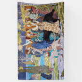 ユージーングラスアセット – 調和装飾パネル 横断幕 (縦)