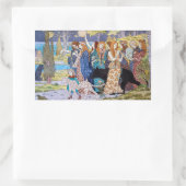 ユージーングラスアセット – 調和装飾パネル 長方形シール (バッグ)