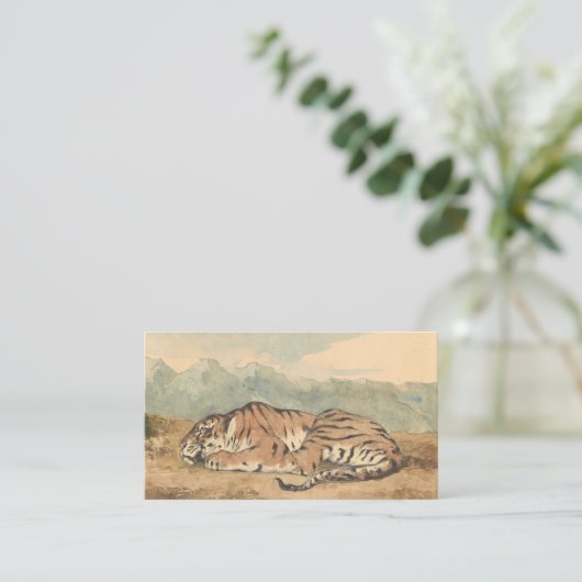 ユージーンデラクロワ王室の- Tiger 名刺 (スタンド正面)