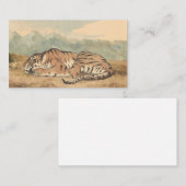 ユージーンデラクロワ王室の- Tiger 名刺 (正面/裏面)