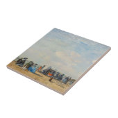 ユージーンブダン – ギャザリング・オン・ザ・ビーチ タイル (側面)