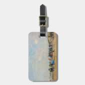 ユージーンブダン – ギャザリング・オン・ザ・ビーチ ラゲッジタグ (正面縦)