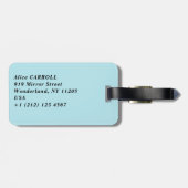 ユージーンブダン – ギャザリング・オン・ザ・ビーチ ラゲッジタグ (裏面横)