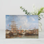 ユージーンブダン – フェスティバルインザハーバーオブオンフルール サンキューカード (スタンド正面)