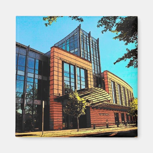 ユージーンライブラリー磁石 マグネット (正面)