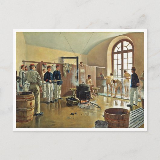 ユージーン・シャペロン連隊シャワー ポストカード (正面)