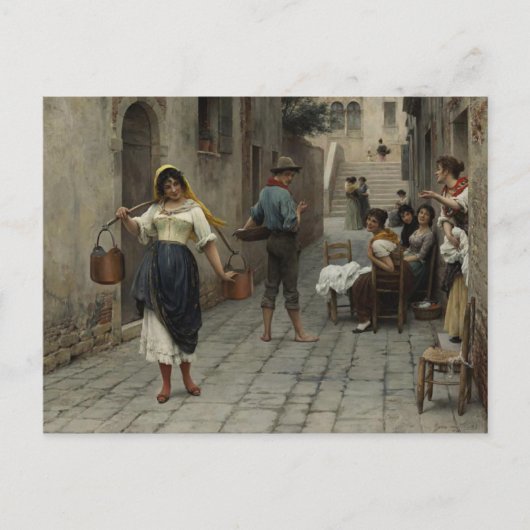 ユージーン・デ・ブラス絵画の葉書 ポストカード (正面)