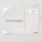 ユージーン・ド・ラクロワの「天使と格闘するヤコブ」 ポストカード (裏面)