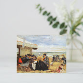 ユージーン・ブディン：ビーチシーン ポストカード (スタンド正面)