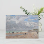 ユージーン・ブーダン - ドーヴィル海岸 招待状 (スタンド正面)