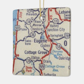 ユージーンORヴィンテージマップ セラミックオーナメント (左)