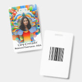 ユースアクティビティキャンプのリーダー/ガイド バッジ (表裏)