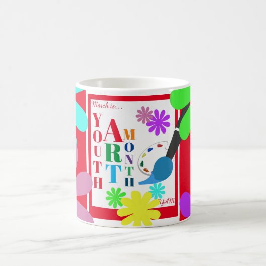 ユースアート月のマグカップ コーヒーマグカップ (中央)