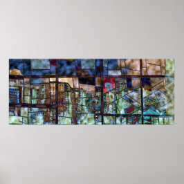 ユースカルドナ抽象芸術II ポスター