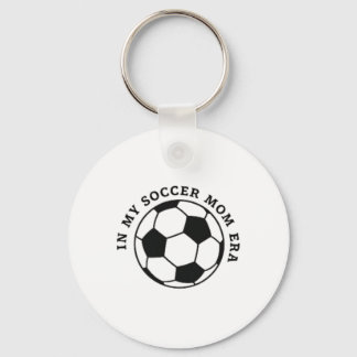 ユースサッカーの母、チームママ サッカーの試合日 ママサイド キーホルダー