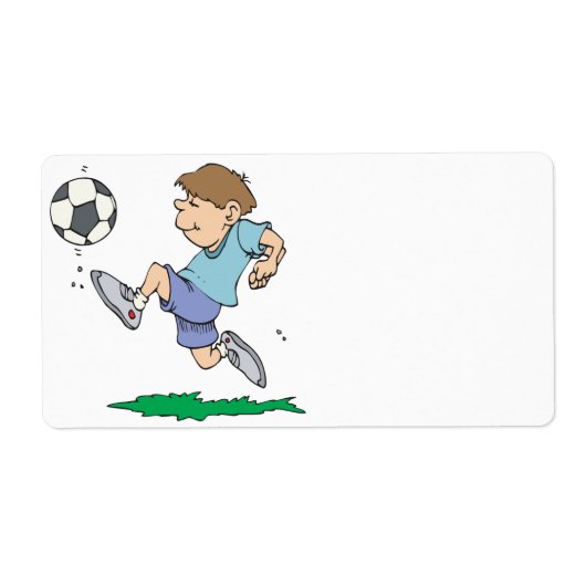 ユースサッカー ラベル (正面)