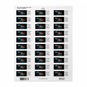 ユースサッカー ラベル (フルシート)