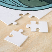 ユースサマーキャンプ島キャビンカスタムと看板 ジグソーパズル (側面)