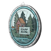 ユースサマーキャンプ島キャビンカスタムと看板 ダーツボード (正面右)