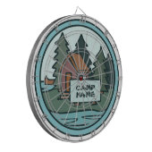 ユースサマーキャンプ島キャビンカスタムと看板 ダーツボード (正面左)