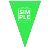 ユースシンプル省バンティンバナー バンティングフラッグ (第3の旗)