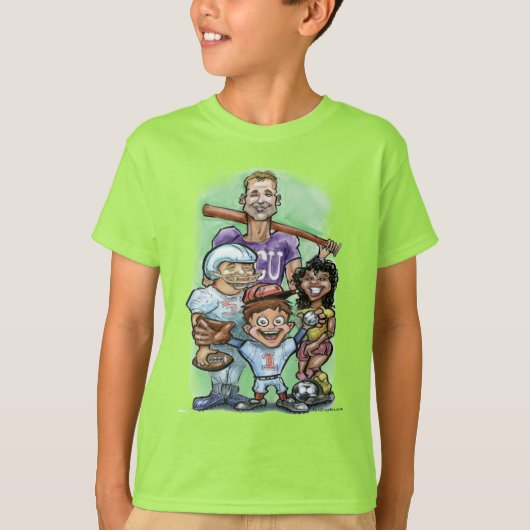 ユーススポーツ Tシャツ (正面)
