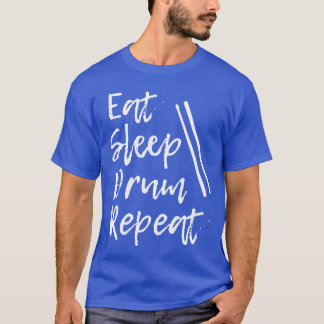 ユースドラマー 楽しい一言 ドラムスティック 音楽 歌手 Tシャツ