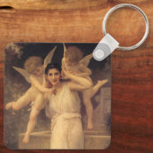 ユースバイブーゲラウビクトリアンエンジェルポートレート キーホルダー (裏面)