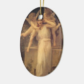 ユースバイブーゲラウビクトリアンエンジェルポートレート セラミックオーナメント (左)