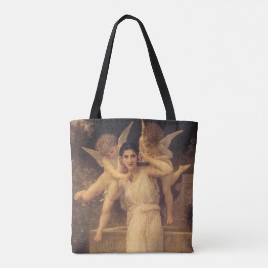 ユースバイブーゲラウビクトリアンエンジェルポートレート トートバッグ (裏面)