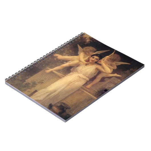 ユースバイブーゲラウビクトリアンエンジェルポートレート ノートブック (左側)