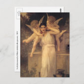 ユースバイブーゲラウビクトリアンエンジェルポートレート ポストカード (正面/裏面)